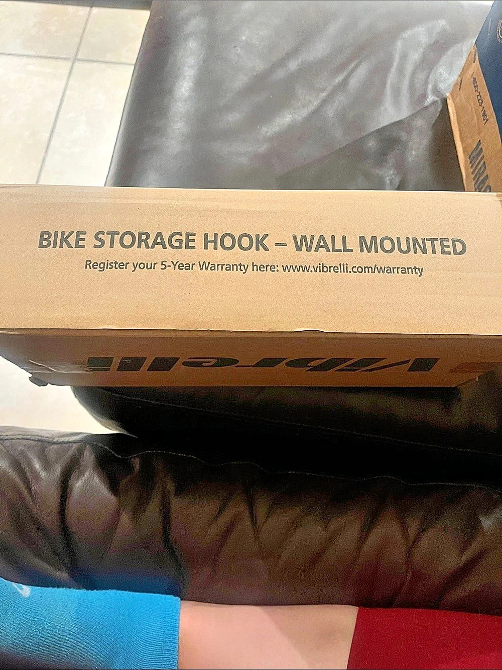 Vibrelli Bike Storage Hook – Wall Mounted NWT